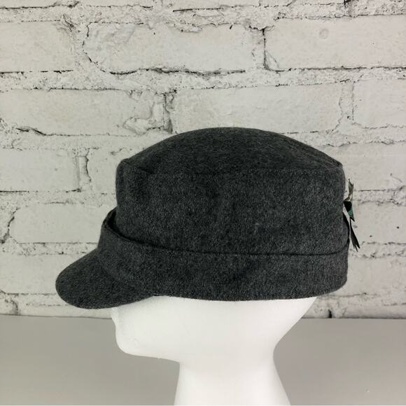 NWT Habitat Military Whitworth Grey Wool Hat - Picture 5 of 7